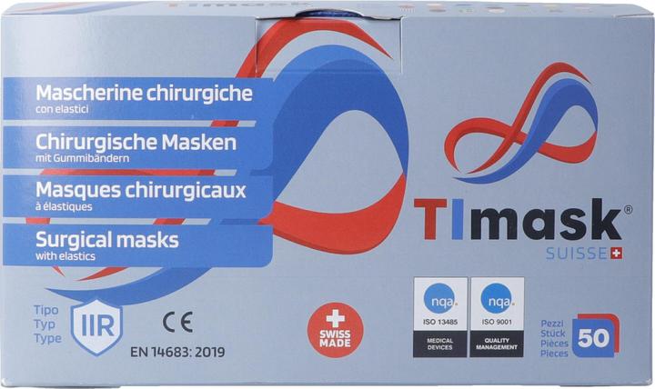 Image du produit Timask Masque jetable (Type IIR, 50 x)