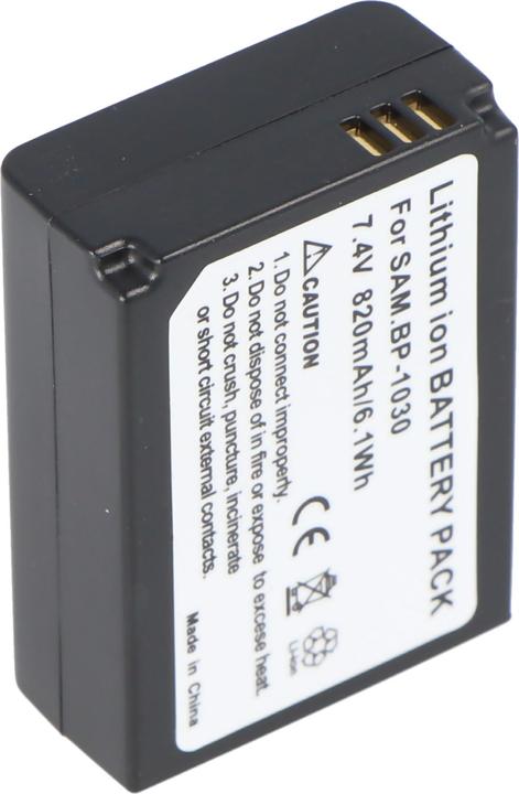 Image du produit AccuCell Batterie Samsung BP-1030, BP1030, NX100 (Batterie)
