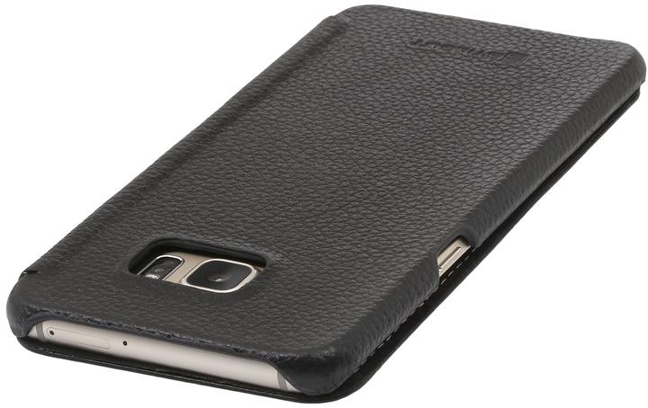 Actual product image StilGut Book Type Case without Clip for S6 Edge+, black (Samsung Galaxy S6 Edge+)