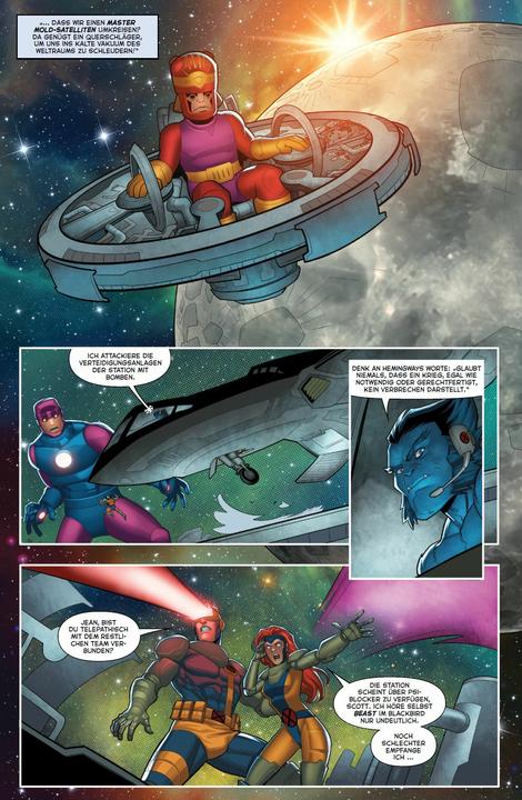 Actual product image Panini X-Men 92: House of XCII - Back to the Future (German, Salvador Espin, Steve Foxe, 2023)