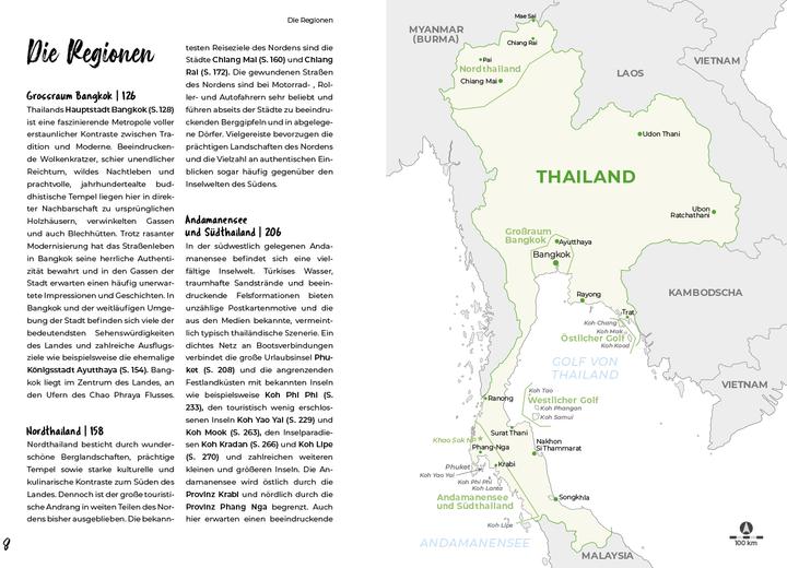 Valori nutrizionali e ingredienti Reiserouten durch Thailand: Reiseplanung, Highlights, Inspirationen (Tedesco, Vanessa Mosch, Nils Alexander Kemna, 2024)