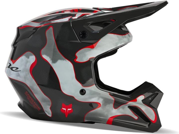 Produktbild Fox V1 ATLAS MX-Helm grau-rot XXL (XXL)