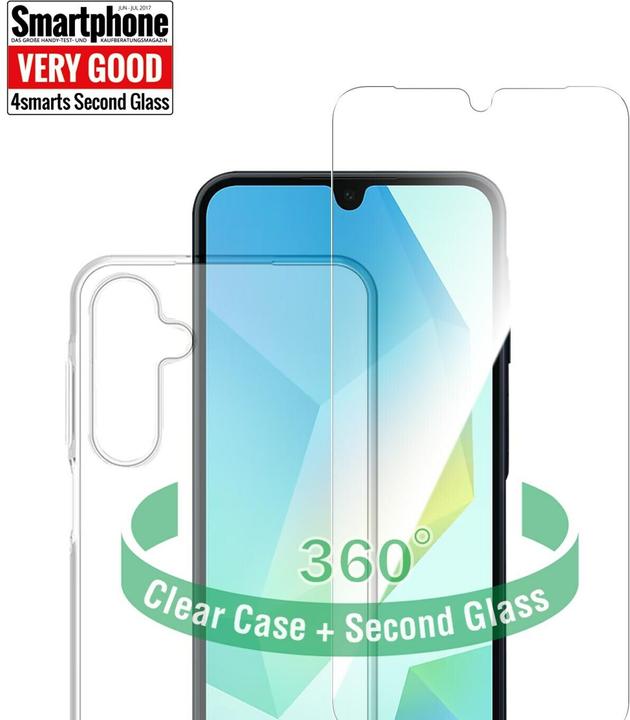 Immagine prodotto 4smarts Set di protezione a 360° (2 Pezzo/i, Samsung Galaxy A16 5G, Samsung Galaxy A16)