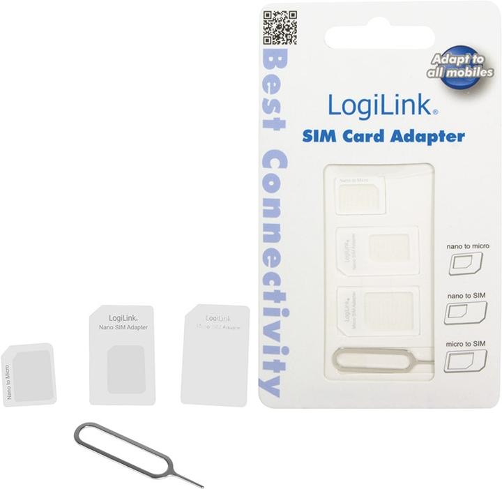 Actual product image LogiLink SIM card adapter set
