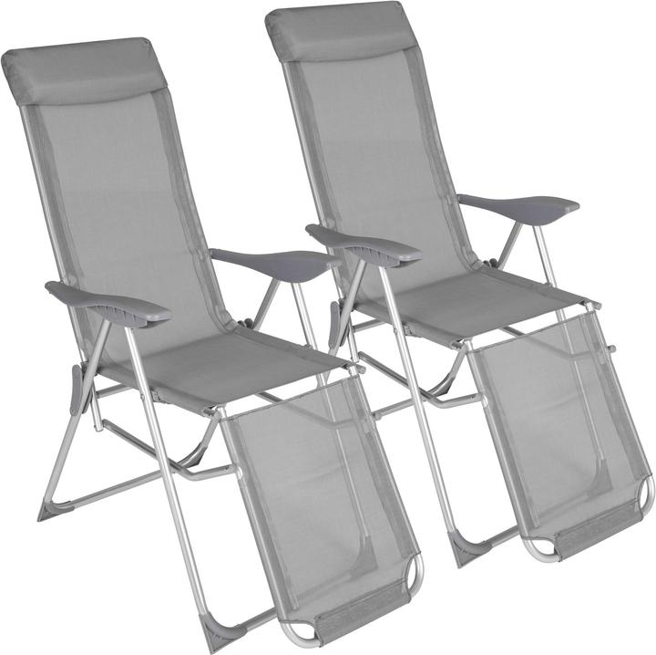 tectake 2x Gartenstuhl