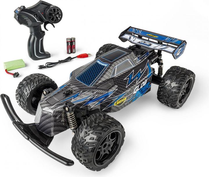 Produktbild Carson 1:12 Glow Rider 2.4GHz 100% RTR blau