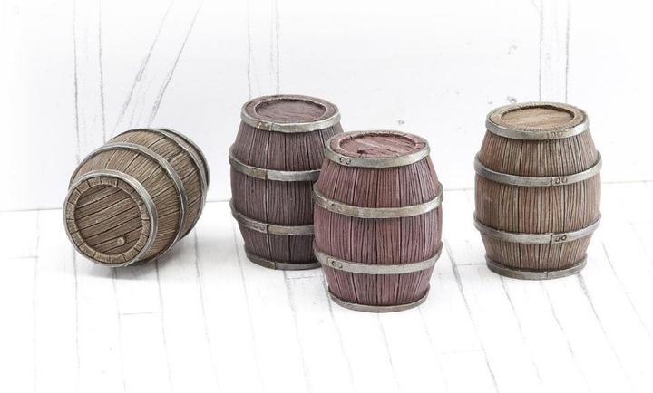 Produktbild Tabletop-Art Zubehör Holzfässer Set 3 - Grosse Fässer 4 Teile