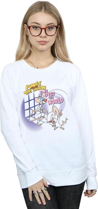 Immagine prodotto Universal Textiles Felpa Donna/Ladies Pinky And The Brain Take Over The World (XXL)