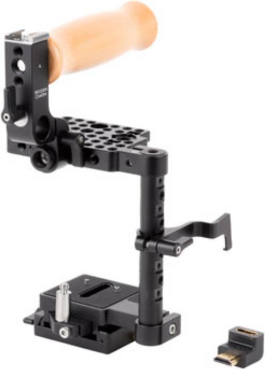 Actual product image Wooden Camera Unified BMPCC4K / BMPCC6K Camera Cage (Blackmagic Pocket Cinema Camera 4K / 6K) with