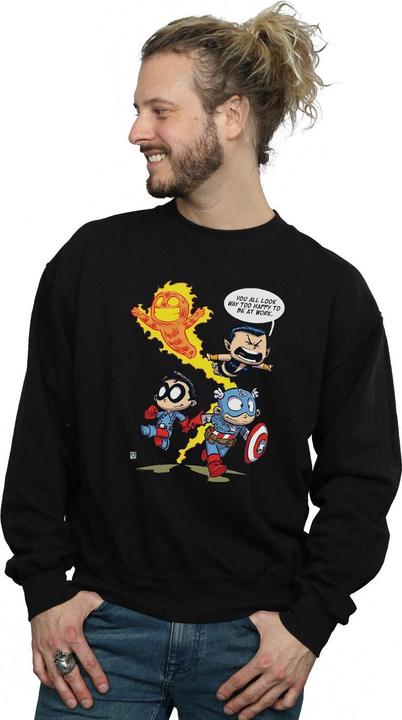 Produktbild Avengers Invaders Cartoon Sweatshirt (M)