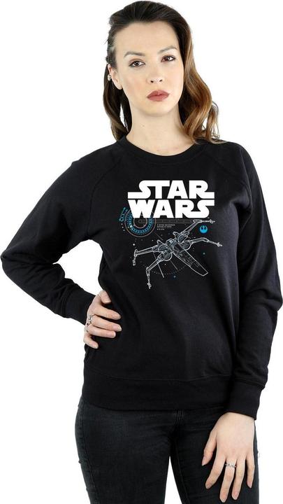 Immagine prodotto Star Wars The Last Jedi X-Wing Felpa Donna (XL)