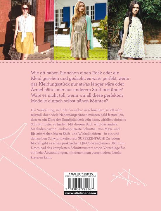 Produktbild Röcke & Kleider selbst genäht (Deutsch, Christine Haynes, 2015)