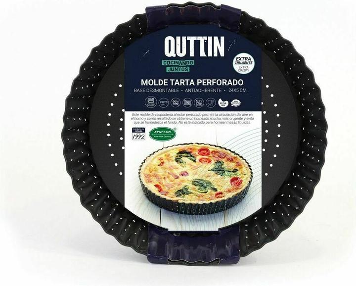Actual product image Quttin Kuchenspringform Stahl 24 x 5 cm (12 Stück)