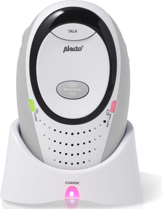 Image du produit Alecto Babyphone DECT économique, blanc/gris (Vidéo et audio, 300 m)