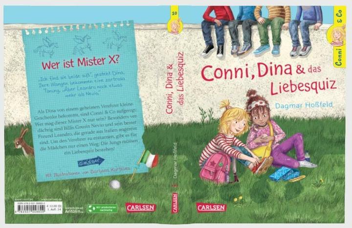 Produktbild Conni & Co 10: Conni, Dina und das Liebesquiz (Barbara Korthues, Dagmar Hossfeld, Deutsch)