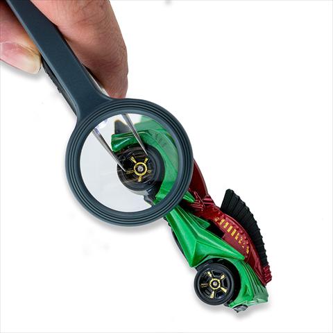 Actual product image Carson MagniGrip MG-88 magnifying glass with tweezers
