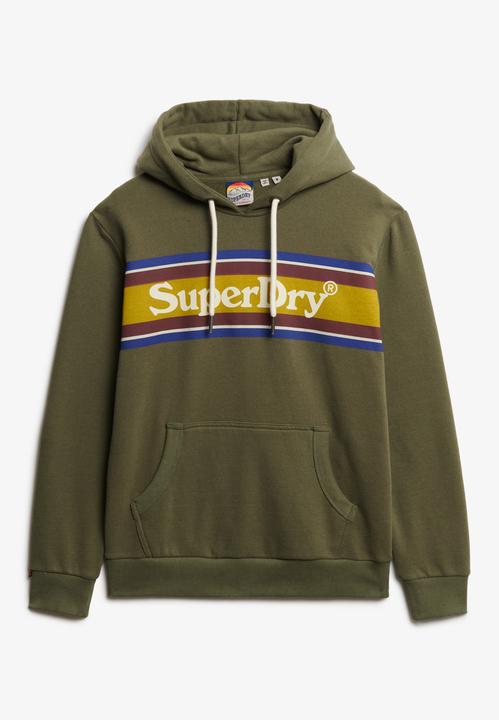 Immagine prodotto Superdry Lässiges Hoodie mit Venue-Logo und Streifendesign (XL)