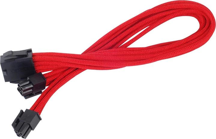 Produktbild Silverstone ATX Extension 8-8(4+4)Pin rot