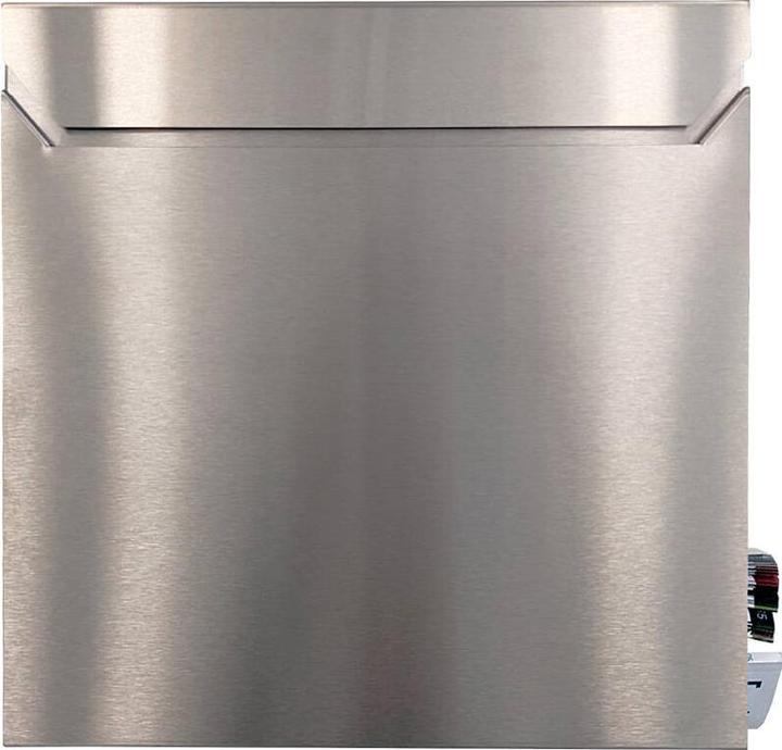 Actual product image SafePost 800 Design letterbox stainless steel