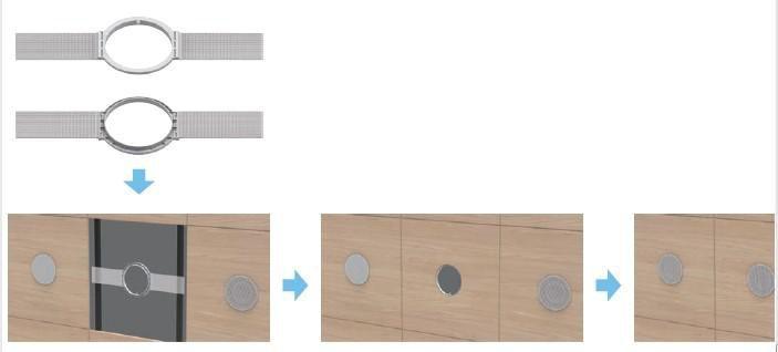 Actual product image Vivolink Metal enforcement for ceiling (1 pcs., Wall installation)