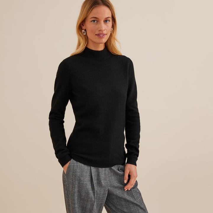 Actual product image Anne Weyburn Stand-up collar jumper (40, 42)