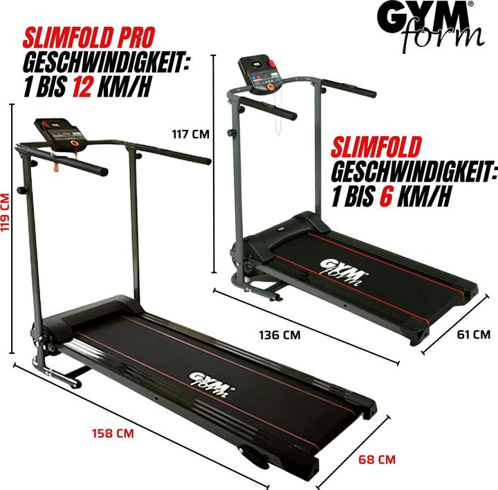Image du produit Gymform Slim Fold Treadmill PRO