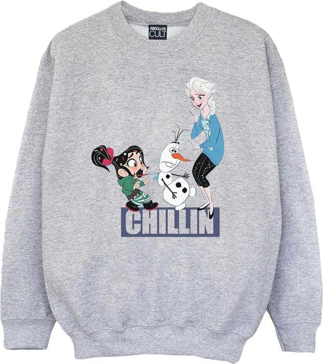 Immagine prodotto Disney Wreck It Ralph Elsa And Vanellope Felpa Ragazzi (152, 158)