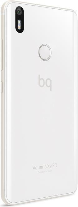 Image du produit BQ Aquaris X Pro (64 Go, Glacis Blanc, 5.20", Double SIM hybride, 12 Mpx, 4G)