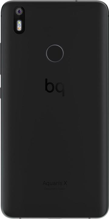 Produktbild BQ Aquaris X (32 GB, Mineral Black, 5.20", Hybrid Dual SIM, 16 Mpx, 4G)