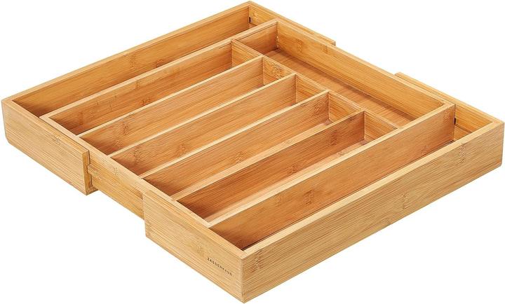 Produktbild Zassenhaus Besteckeinsatz Ausziehbar Bambus 34.5-47.5x40.5x
