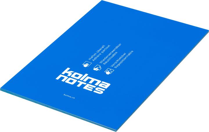 Immagine prodotto Kolma Note adesive Note A5 adesive blu (148 x 210 mm)