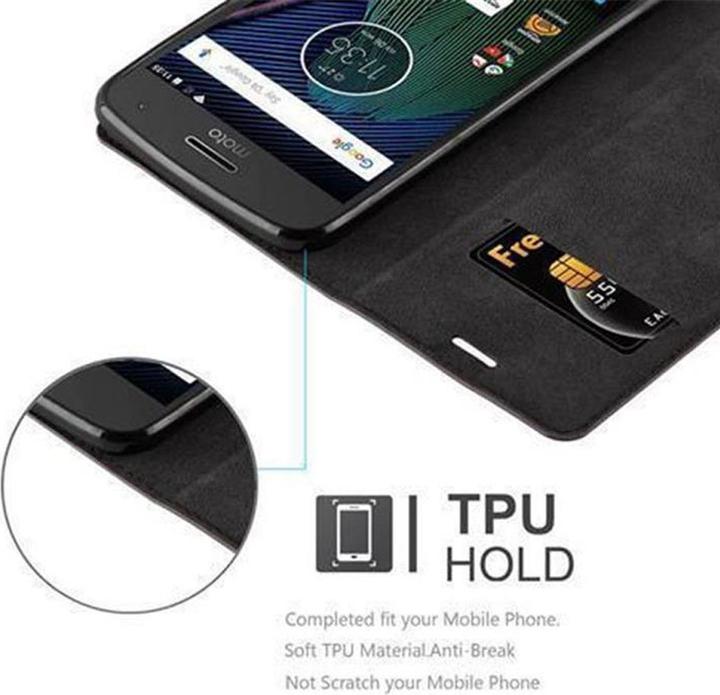 Image du produit Cadorabo Book Couverture magnétique invisible (Motorola Moto G5)