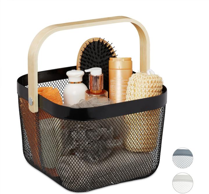 Actual product image Relaxdays Storage basket (1 x, 26 x 24.5 x 17.5 cm)