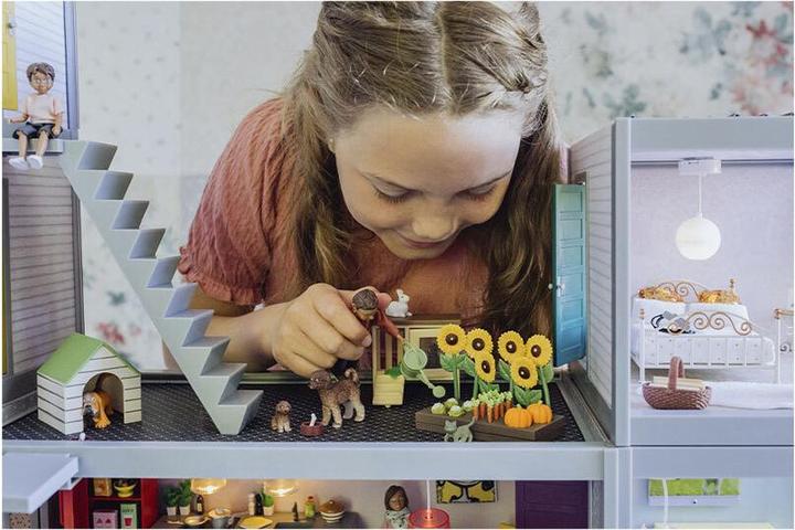 Produktbild Micki Lundby Set Garten + Hundehütte