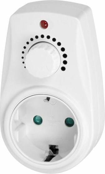 Image du produit Orno Variateur avec prise supplémentaire 2P + Z (Schuko), max. 280 W