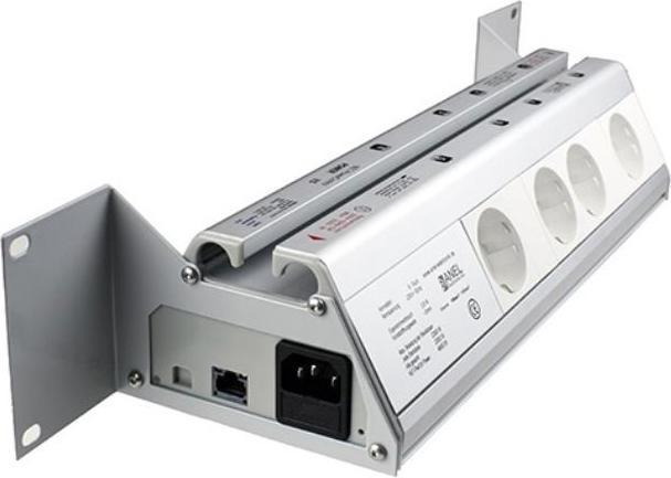 Actual product image Anel NET-PWRCTRL ADV POWER 19" - 19", 8 independent controlled over Ethernet/Internet browser, 4.6KW (8 x, 1.80 m)