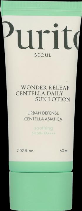 Image du produit Purito SEOUL - Wonder Releaf Centella Lotion solaire quotidienne (Lotion solaire, SPF 50+, 60 ml)