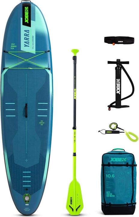 Actual product image Jobe SUP Board Aero Yarra 10.6 Package
