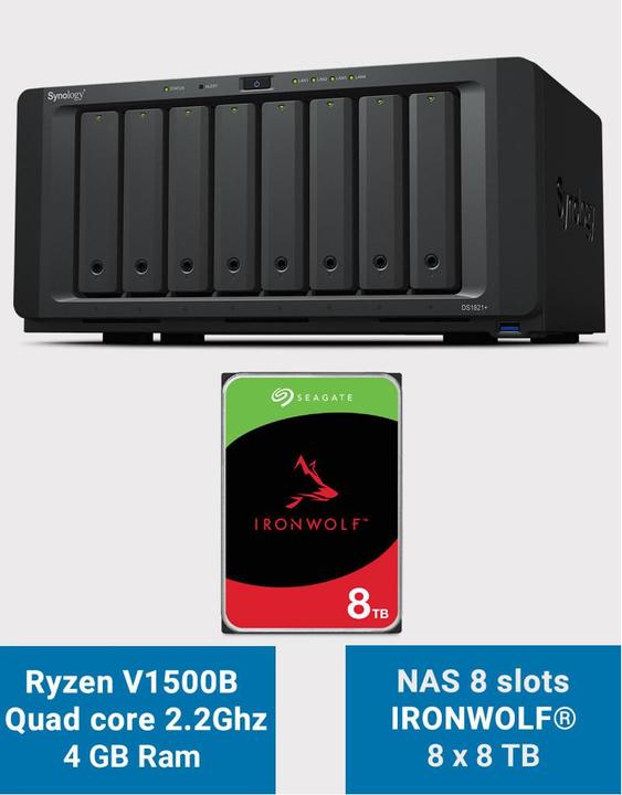 Actual product image Synology RS4021xs+ (0 TB)