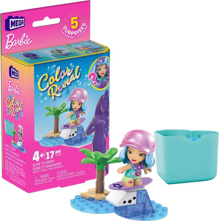 Produktbild Mega Construx Barbie - Bauset Farbe enthüllen