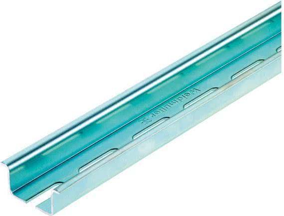 Actual product image Weidmüller Mounting rail TS 35X15/LL 2M/ST/ZN 0236500000 2 m