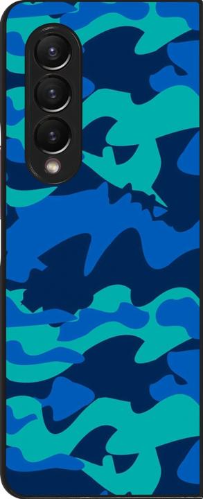 Actual product image PhoneLook Cover Camo Blue (Samsung Galaxy Z Fold3)