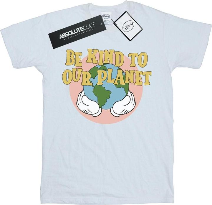 Immagine prodotto Disney Mickey Mouse Be Kind To Our Planet Maglietta Ampia Donna (L)