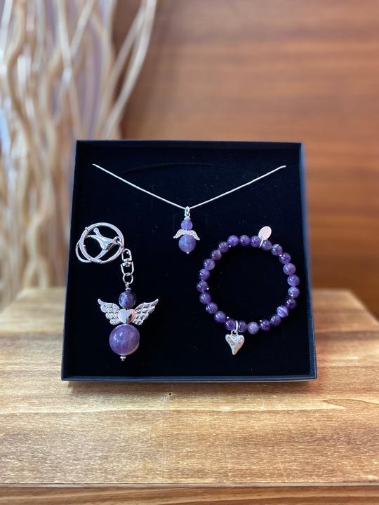 Andreani Geschenkset "Engel" aus Amethyst