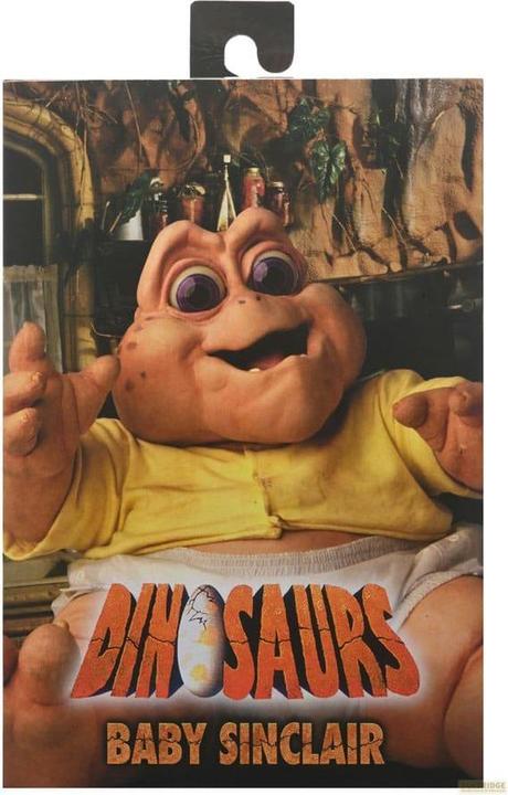 Actual product image Neca Dinosaurs Action Figure Ultimate Baby Sinclair 18 cm