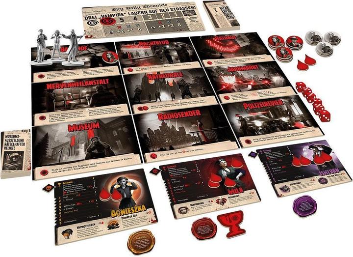 Actual product image Asmodée Connoisseur game Masters of the Night (German)
