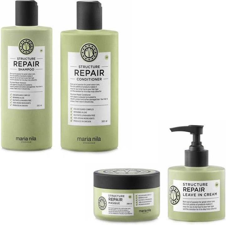 Actual product image Maria Nila Damaged her package Structure Repair