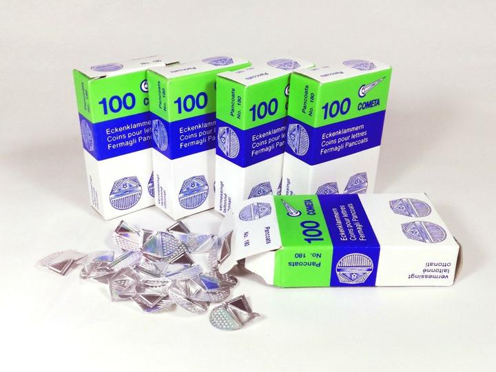 Image du produit smart Agrafes pour coins 100 pièces laitonnées