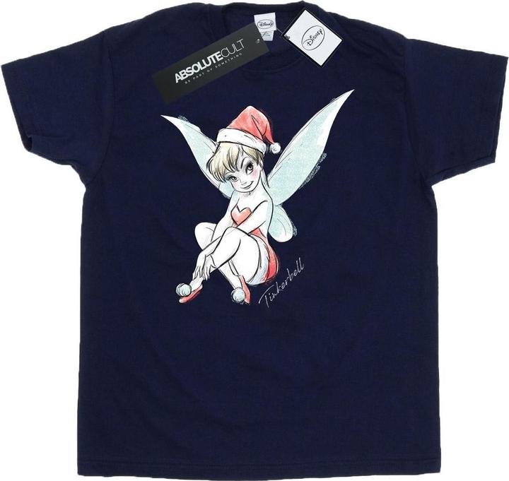 Immagine prodotto Disney Tinkerbell Christmas Fairy Maglietta Uomo (M)