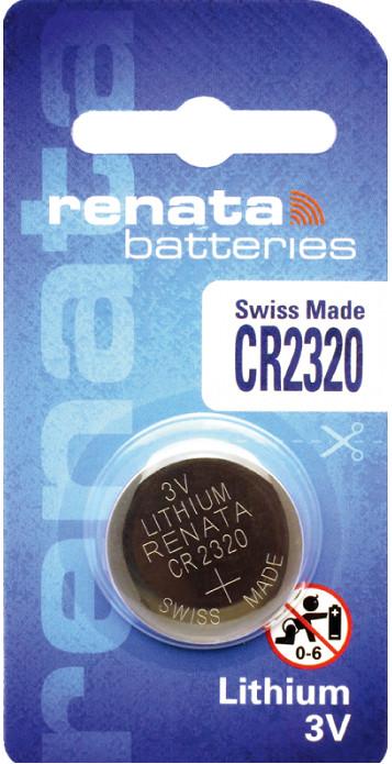 Immagine prodotto Renata CR2320 Pila a bottone CR 2320 Litio 150 mAh 3 V 1 pz. (10 pz., CR2320)